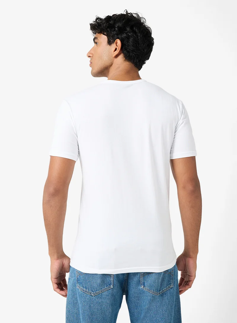 EMPORIO ARMANI 2 Pack Of Logo Crew Neck T-Shirt